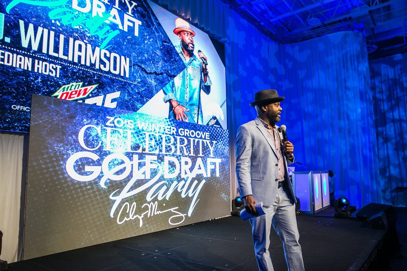 Zo's Winter Groove celebrity event